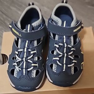 Merrell Navy Blue Kids Water Shoes